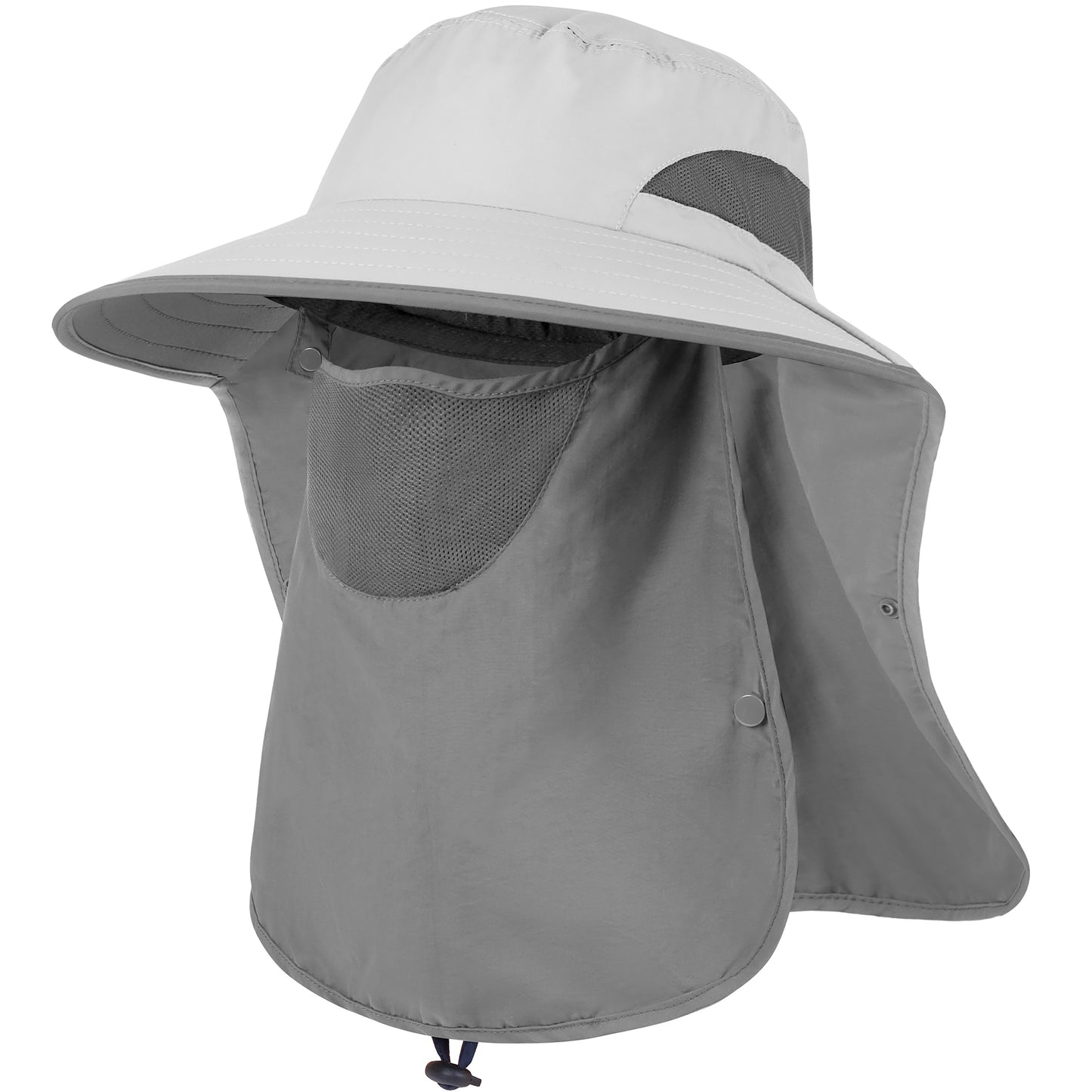 REDESS Waterproof Fishing Sun Hat with Neck Flap - Quick-Drying Bucket Hat for Men and Women - UPF50+ Outdoor Hat