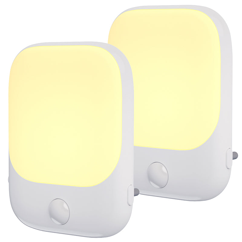 REDESS Smart Motion Sensor LED Night Light,Plug-in Dimmable Smart Night Light for Bedroom,Stairs, Bathroom,Hallway – Pack of 2