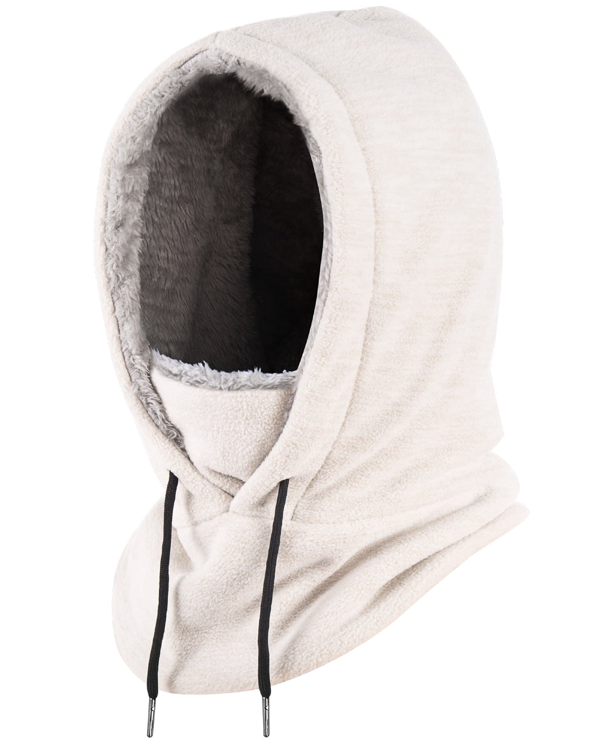 REDESS Unisex Balaclava Face Mask,Winter Polar Fleece Hood Ski Mask for Men Women,Black
