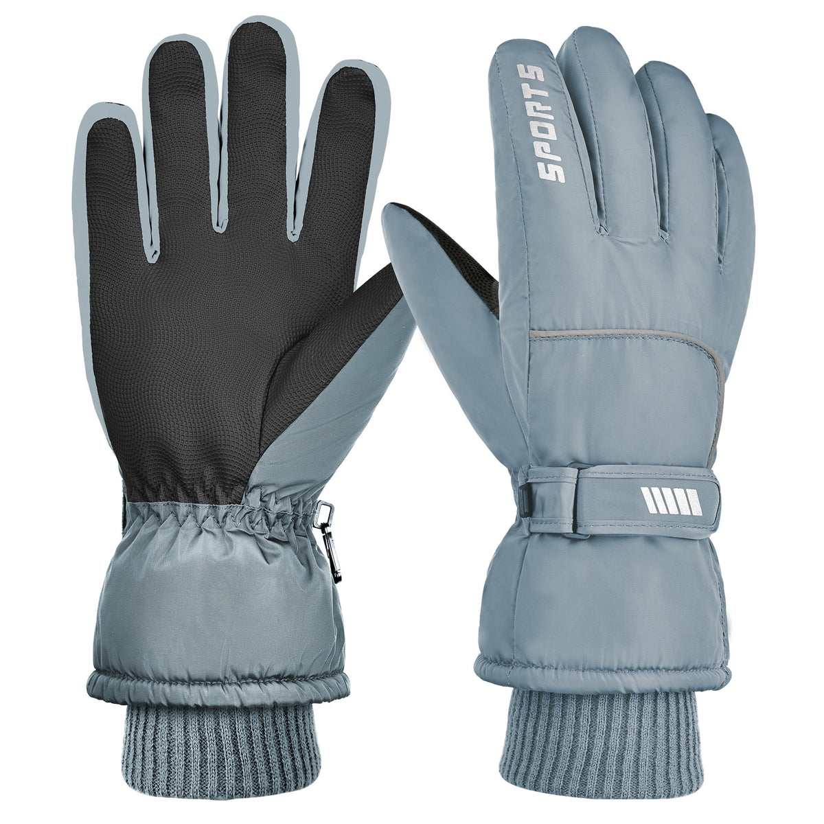 REDESS Men's Winter Gloves with Waterproof Touchscreen for Outdoor Sprots Ski Snowboard ,Black