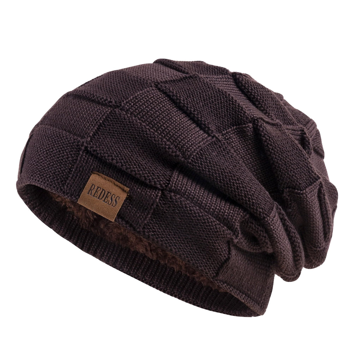 REDESS Beanie Hat for Men and Women Winter Warm Hats Knit Slouchy Thick Skull Cap