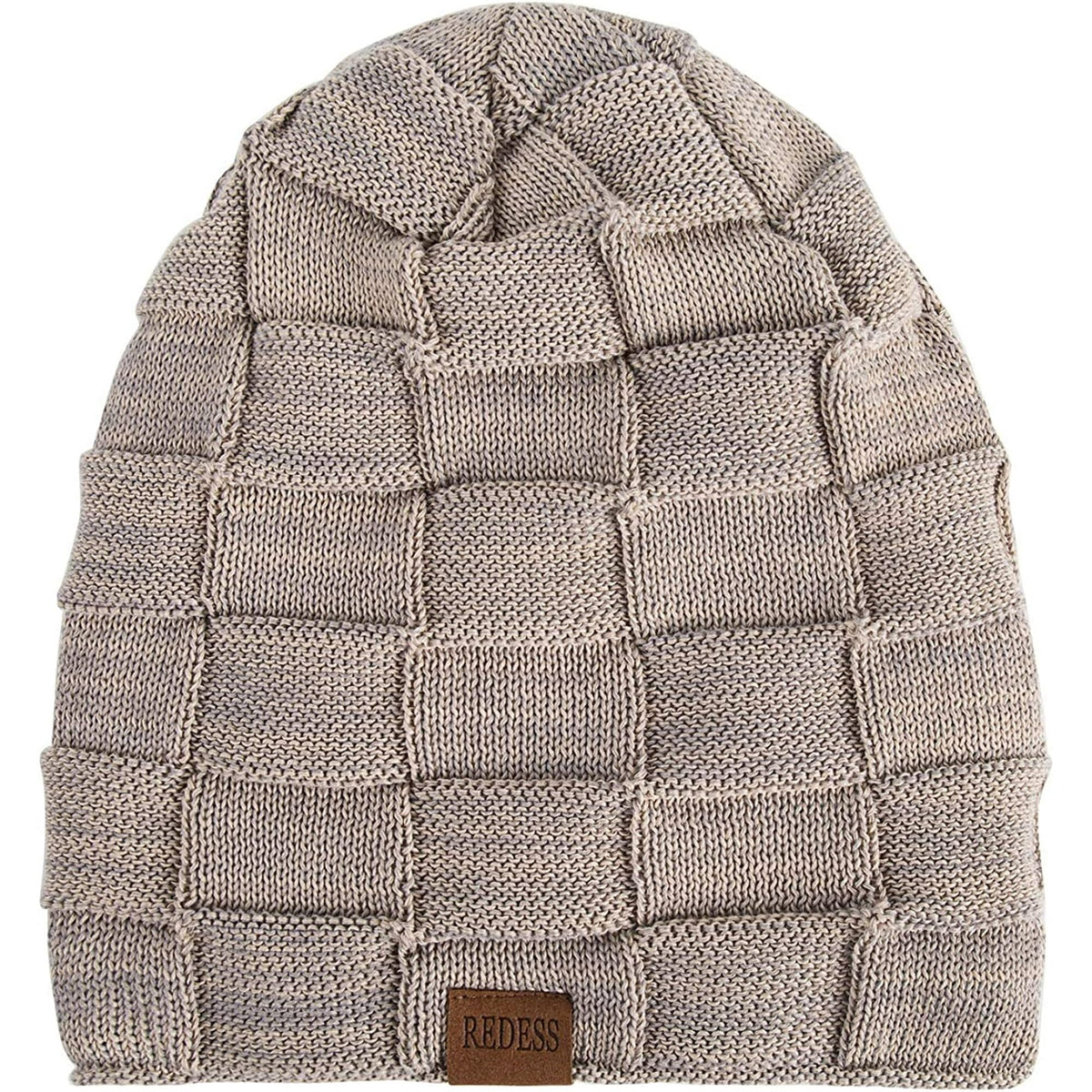 REDESS Beanie Hat for Men and Women Winter Warm Hats Knit Slouchy Thick Skull Cap