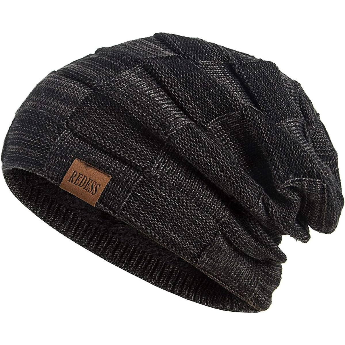 REDESS Beanie Hat for Men and Women Winter Warm Hats Knit Slouchy Thick Skull Cap