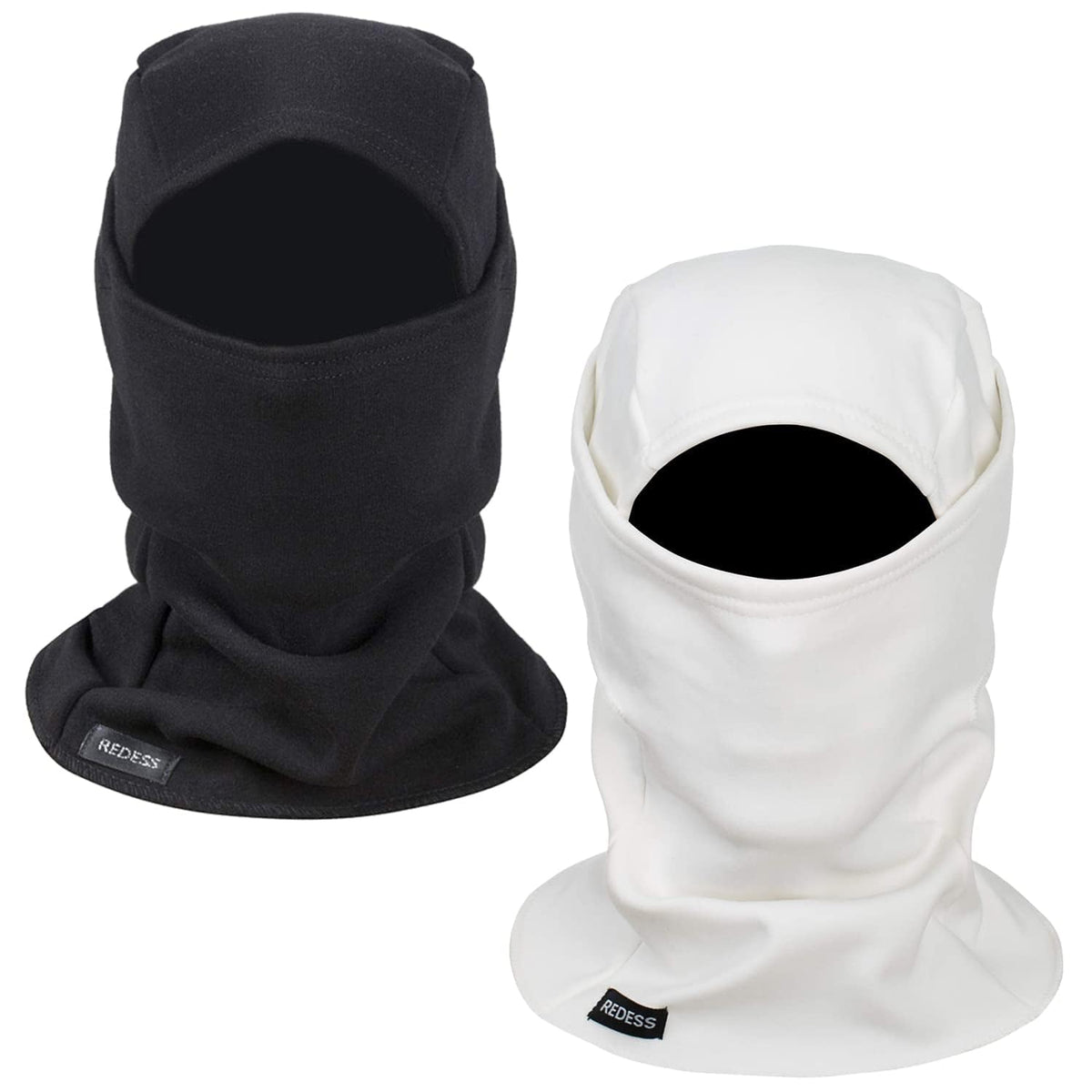 REDESS Balaclava Face Mask for Men/Women,Warm Fleece Windproof Ski Mask and Motorcycle,Warmer Winter Sports Cap Black