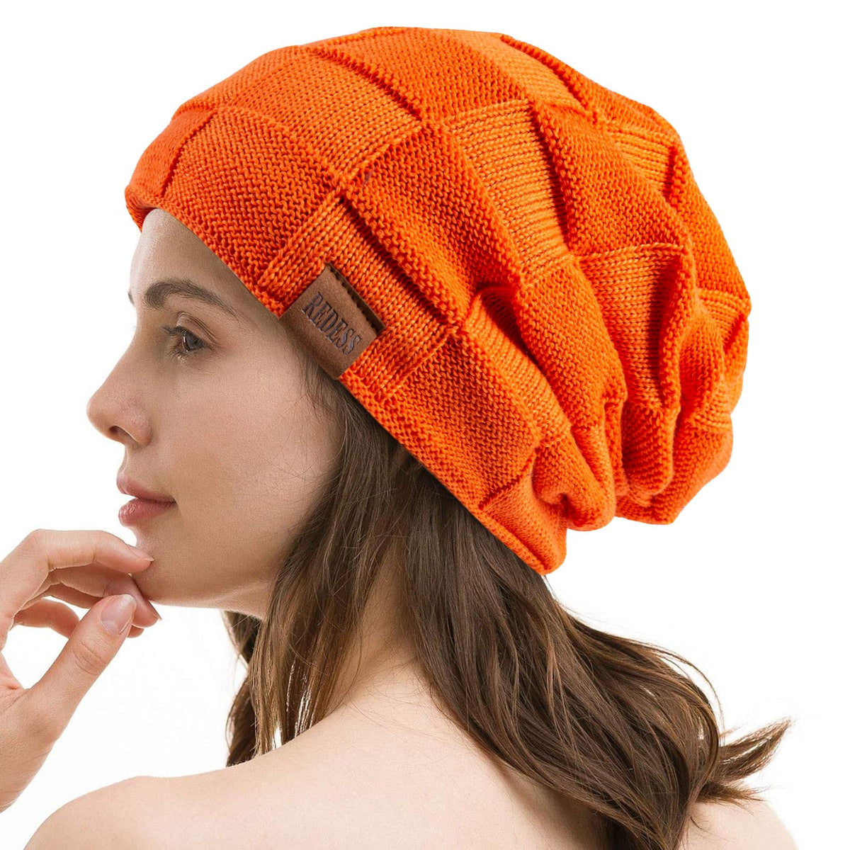 REDESS Beanie Hat for Men and Women Winter Warm Hats Knit Slouchy Thick Skull Cap