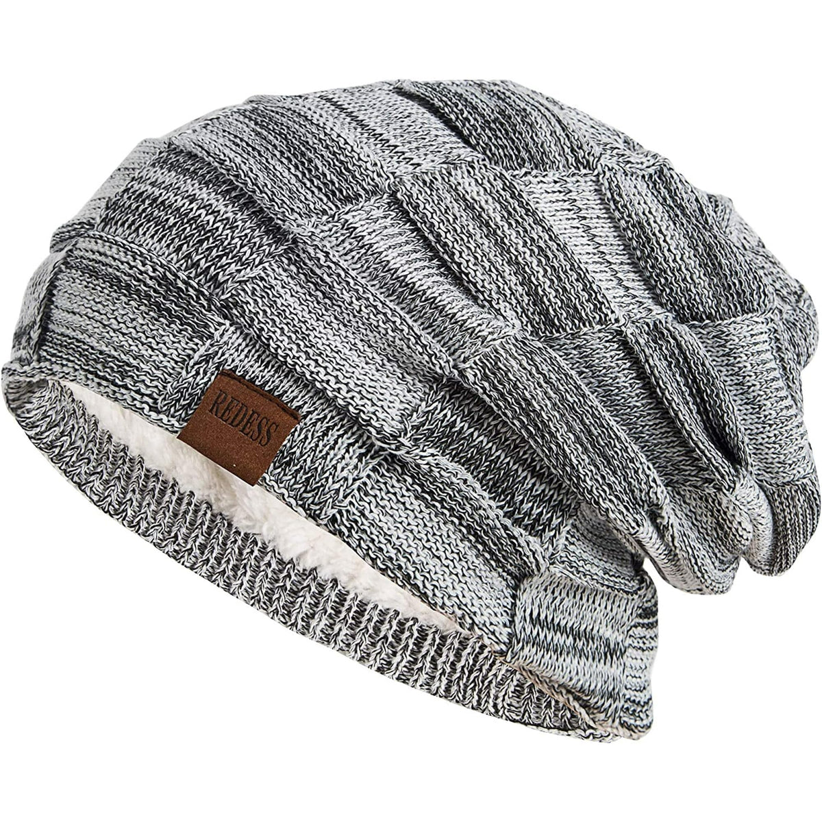 REDESS Beanie Hat for Men and Women Winter Warm Hats Knit Slouchy Thick Skull Cap