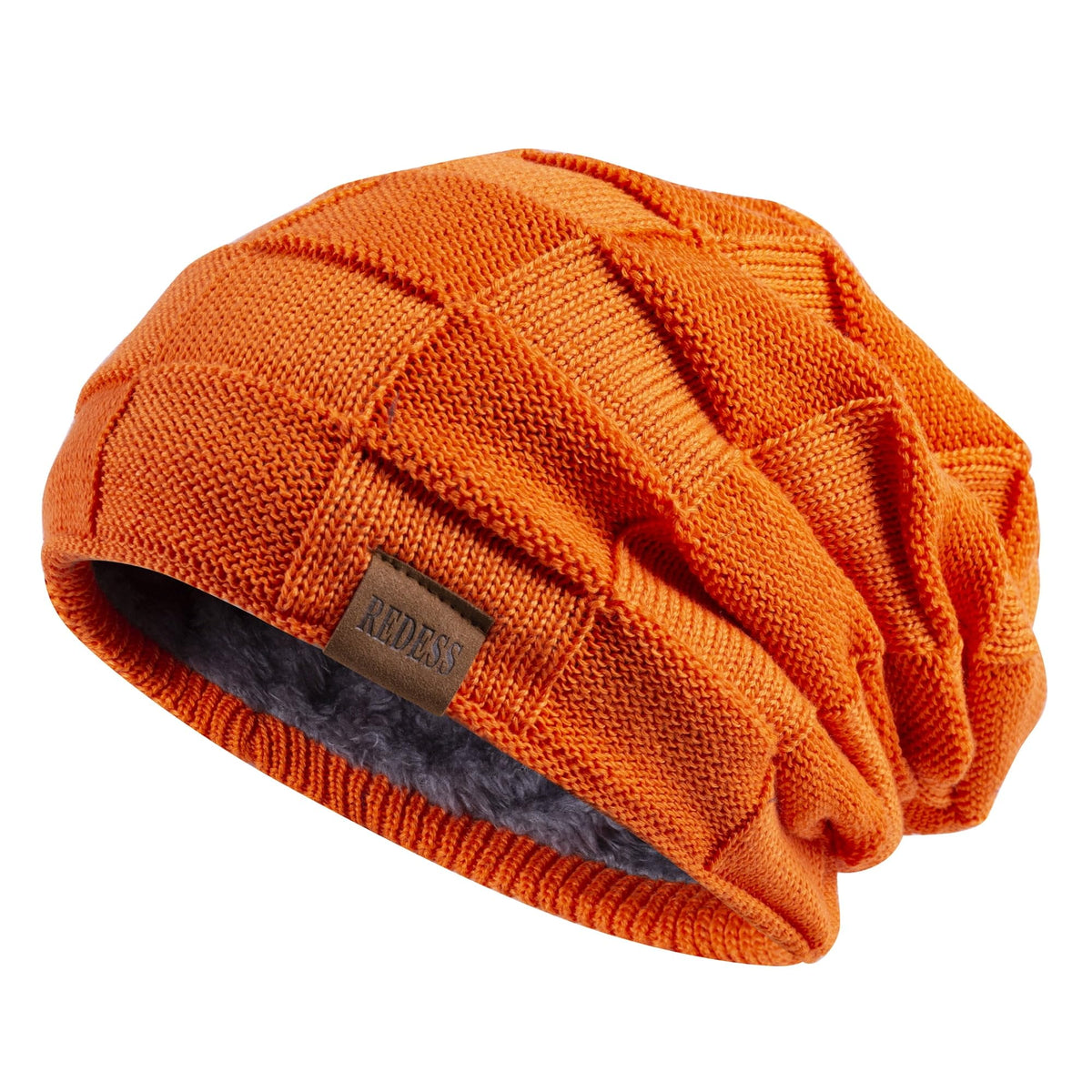 REDESS Beanie Hat for Men and Women Winter Warm Hats Knit Slouchy Thick Skull Cap