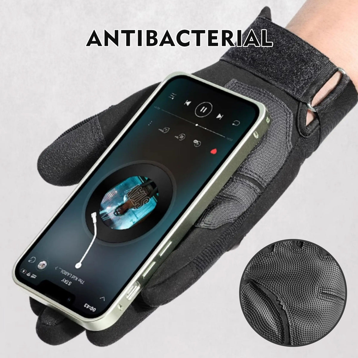 REDESS Motorcycle Gloves for Men and Women Touchscreen Full Finger Gloves with Hard Knuckle Protection for Biker Riding Driving Glove