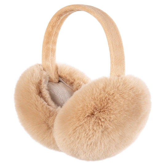 REDESS Winter Ear Warmers for Women Girls Faux Fur Cute Foldable Warm Earmuffs