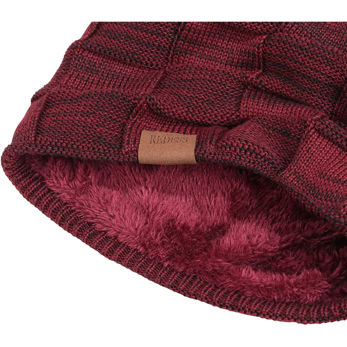 REDESS Beanie Hat for Men and Women Winter Warm Hats Knit Slouchy Thick Skull Cap