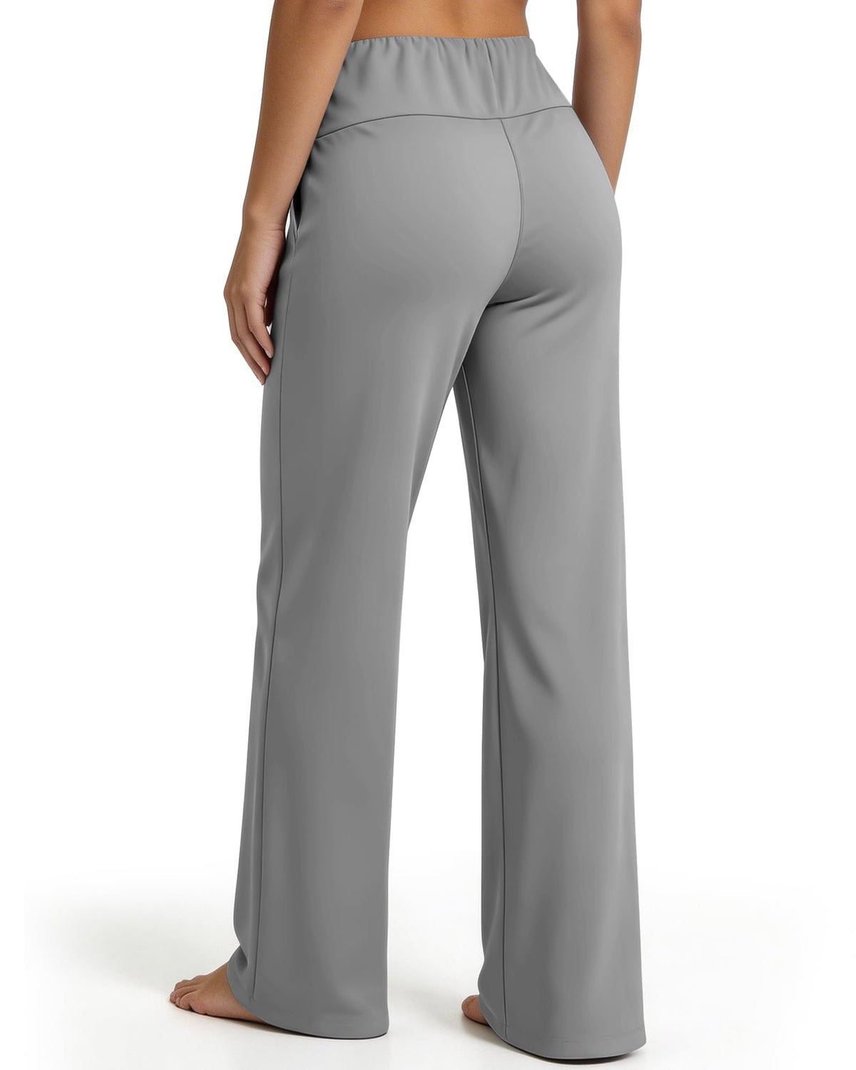 REDESS Pants for Women Elastic High Waisted Wide Leg Lounge Pants,Size S-2XL