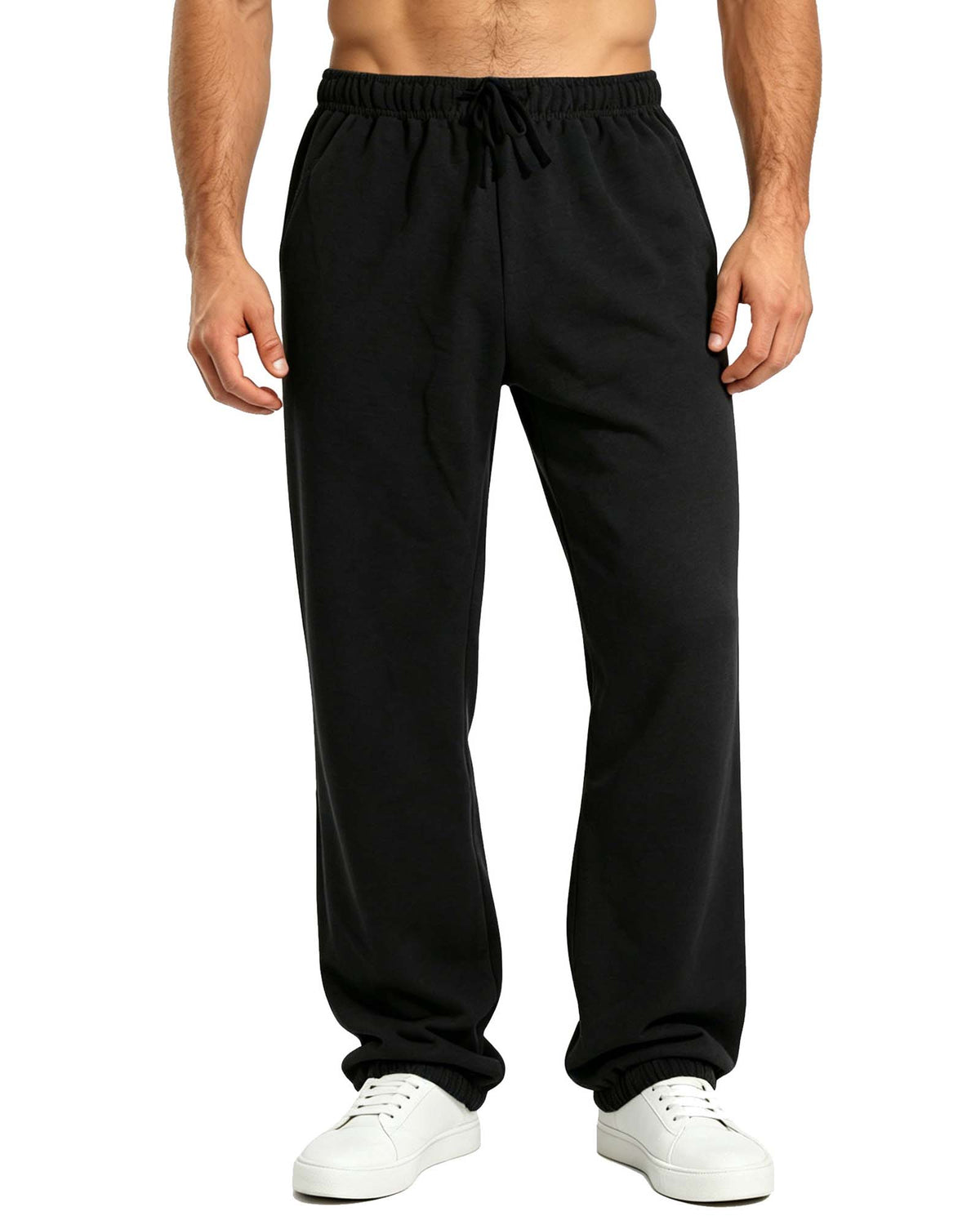 REDESS Mens Sweatpants with Pockets Stretch Soft Jogger Sweatpants for Workout Running Basketball Daily Casual Wear