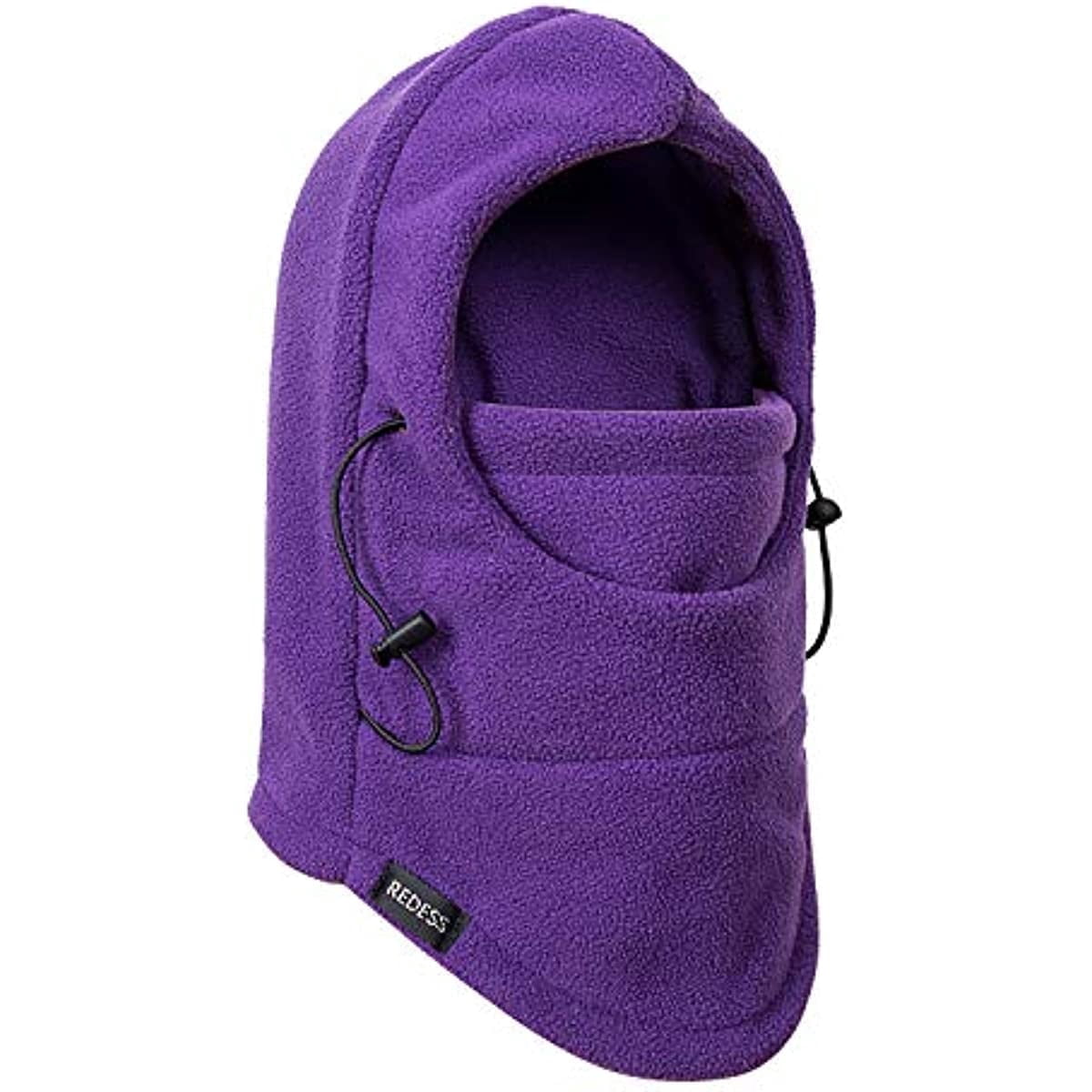 REDESS Kids Winter Windproof Hat, Unisex Children Heavyweight Balaclava, Thick Warm Fleece Face Cover for Kids