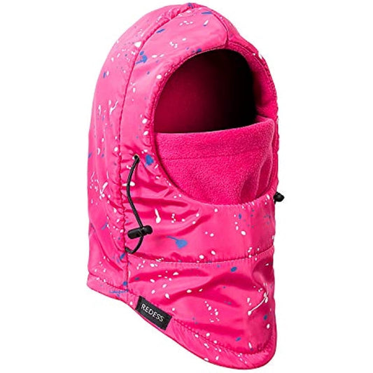 REDESS Kids Winter Windproof Hat, Unisex Children Heavyweight Balaclava, Thick Warm Fleece Face Cover for Kids