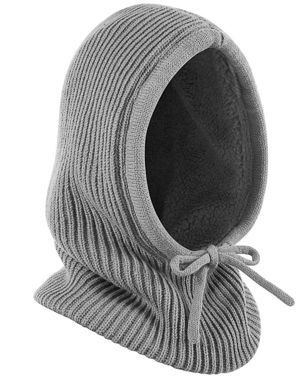 REDESS Winter Beanie Hats for Women Knit Beanie with Adjustable Drawstring Warm Hooded Skull Cap,Black