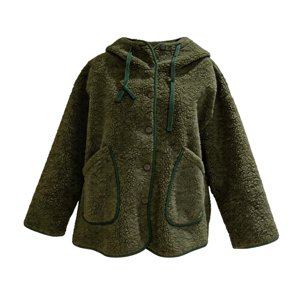 REDESS Fleece Jacket for Women Cozy Fleece Full Zip Hooded Warm Winter Casual Jacket S-XXL