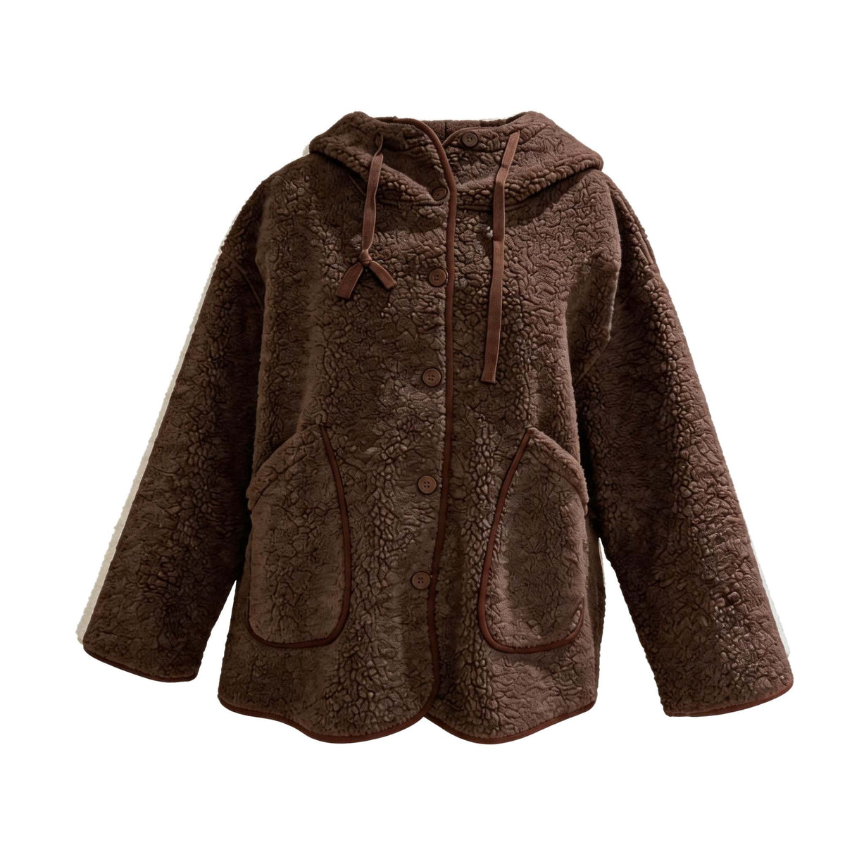 REDESS Fleece Jacket for Women Cozy Fleece Full Zip Hooded Warm Winter Casual Jacket S-XXL
