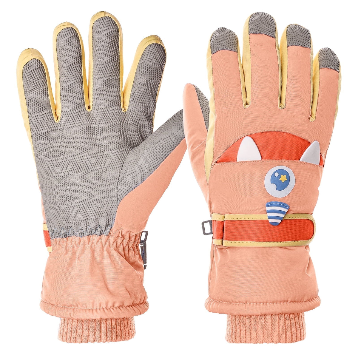REDESS Kids Winter Waterproof Gloves for Ski Snow Snowboard for Toddler Boys and Girls