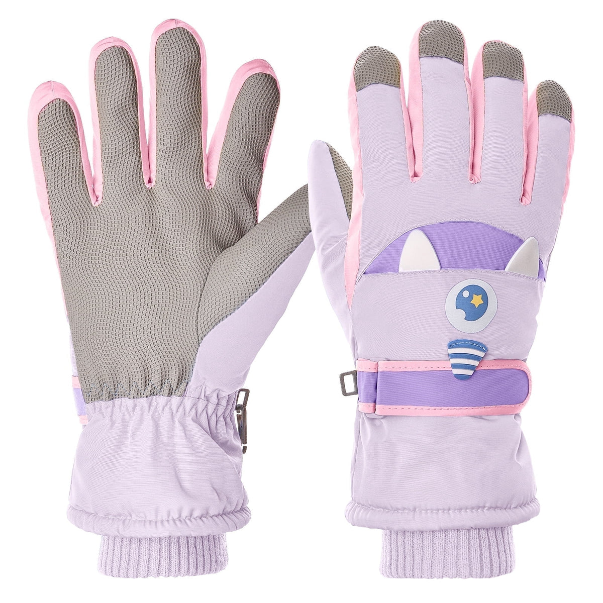 REDESS Kids Winter Waterproof Gloves for Ski Snow Snowboard for Toddler Boys and Girls