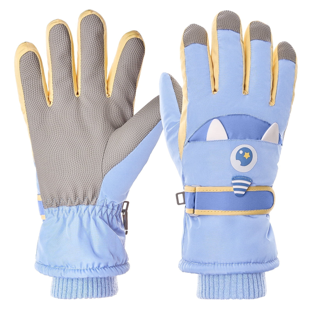 REDESS Kids Winter Waterproof Gloves for Ski Snow Snowboard for Toddler Boys and Girls