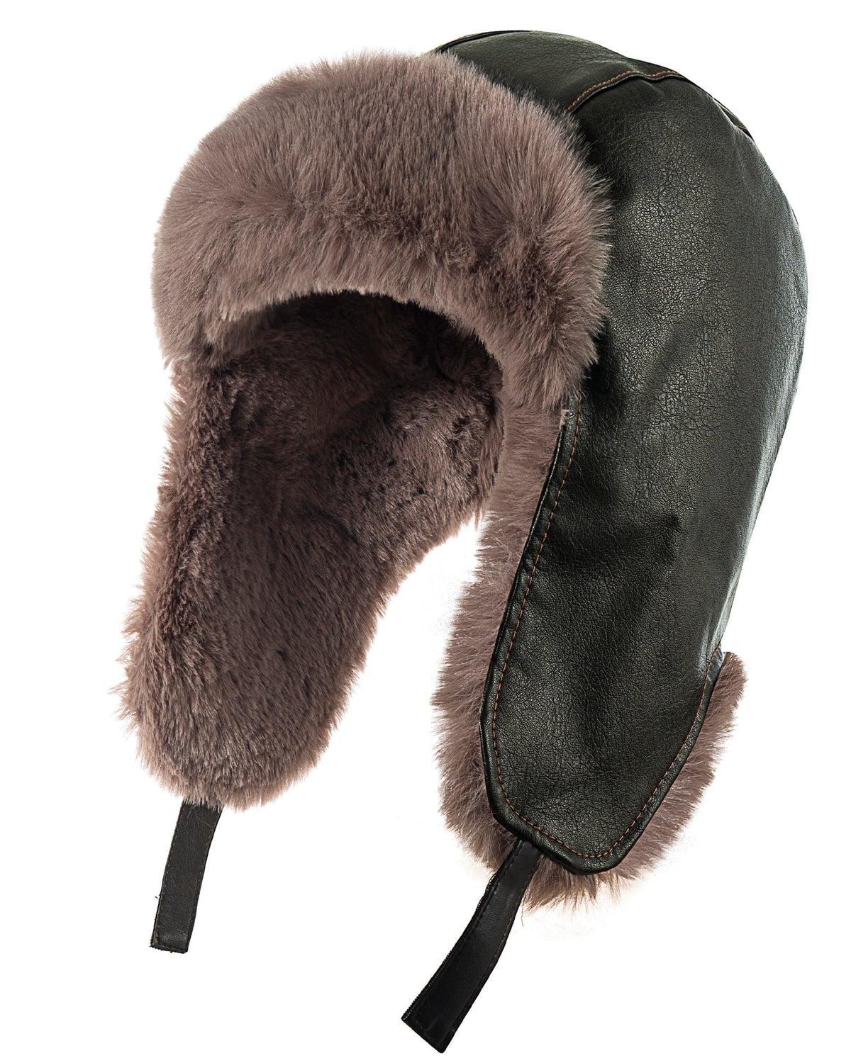 REDESS Men's Trapper Hat Winter Warm Waterproof Hat with Ear Flaps for Men and Women,Green