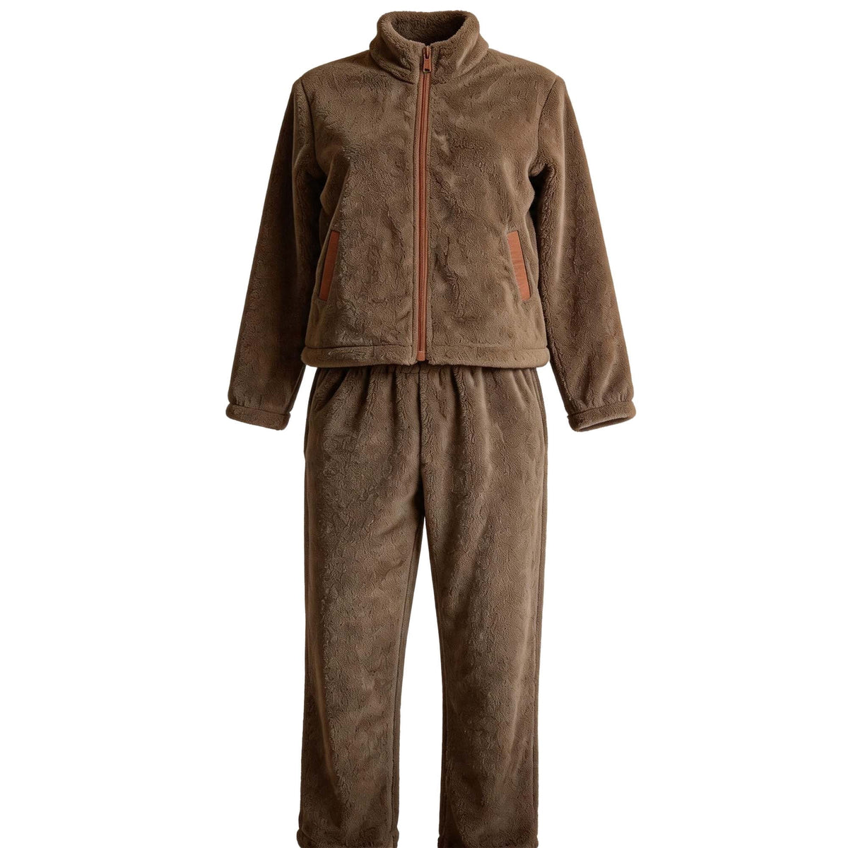 REDESS Mens Pajamas Set Lightweight Pajamas for men with Zipper and Pockets Green