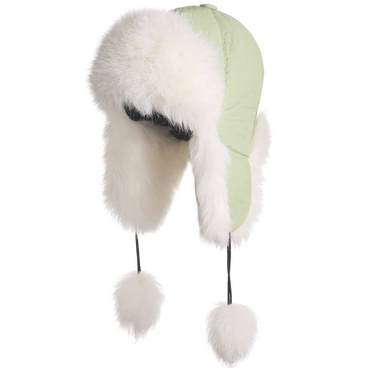 REDESS Trapper Hat for Women Winter Warm with Ear Flaps Ski Hunting Hat Black