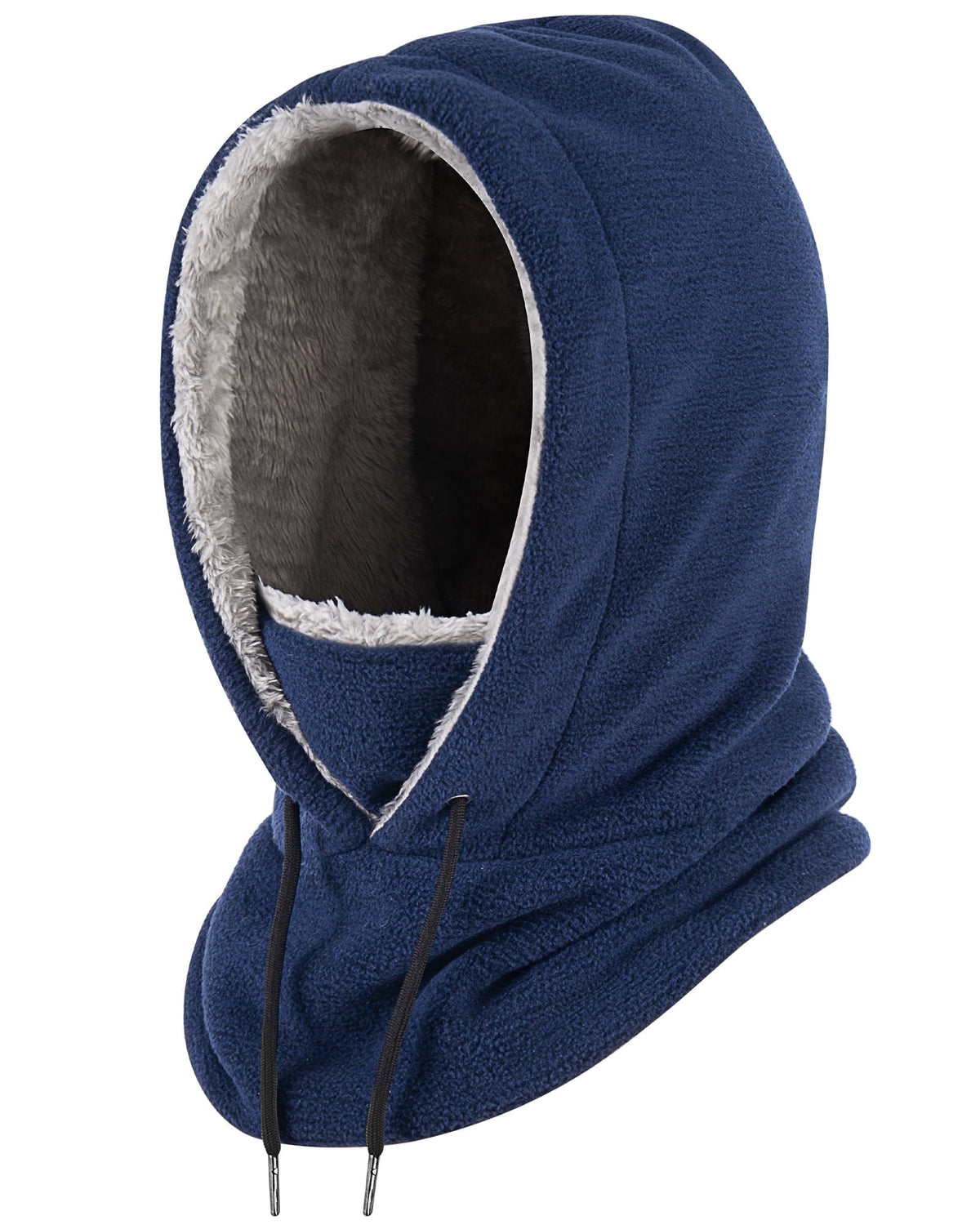 REDESS Unisex Balaclava Face Mask,Winter Polar Fleece Hood Ski Mask for Men Women,Black