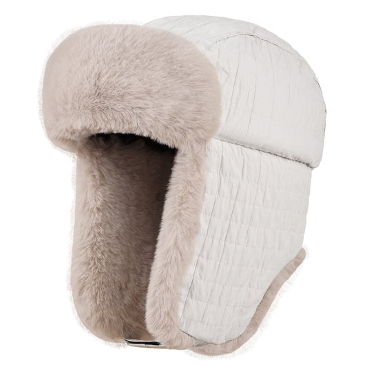 REDESS Unisex Trapper Hat Winter Warmer Ear Flaps Windproof Skiing Hat for Women Men