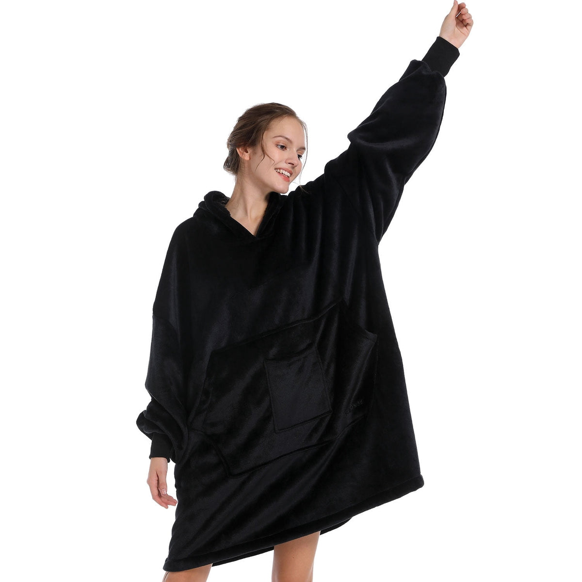 REDESS Wearable Blanket Hoodie, Oversized Blanket Hoodie Sweatshirt for Adults Women Men