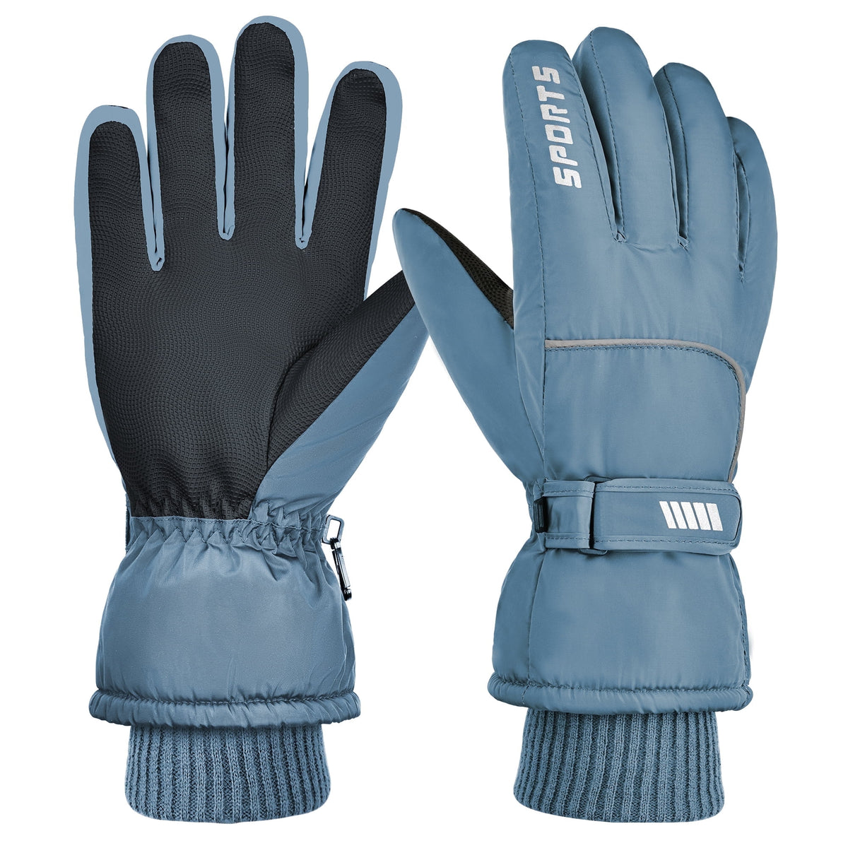 REDESS Men's Winter Gloves with Waterproof Touchscreen for Outdoor Sprots Ski Snowboard ,Black