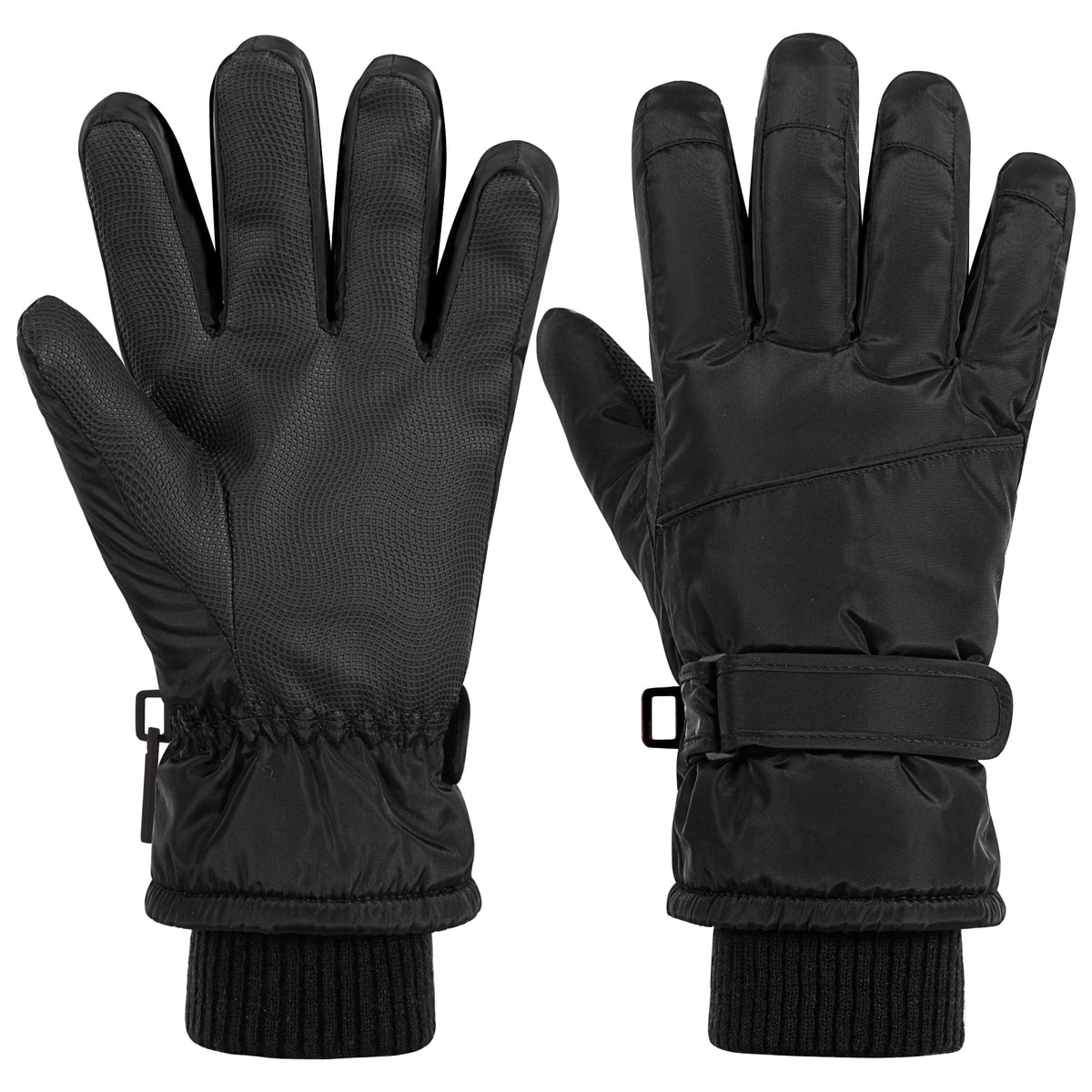 REDESS Winter Waterproof Gloves for Women Ski Snow Snowboard Touchscreen Black Touchscreen Gloves