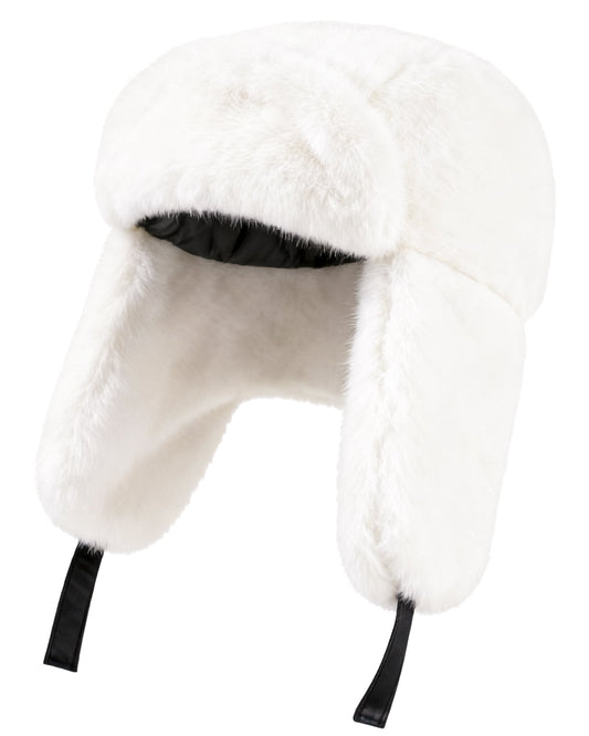 REDESS Women's Winter Trapper Hat Warm Ear Flaps Hunting Trapper Hat for Cold Weather