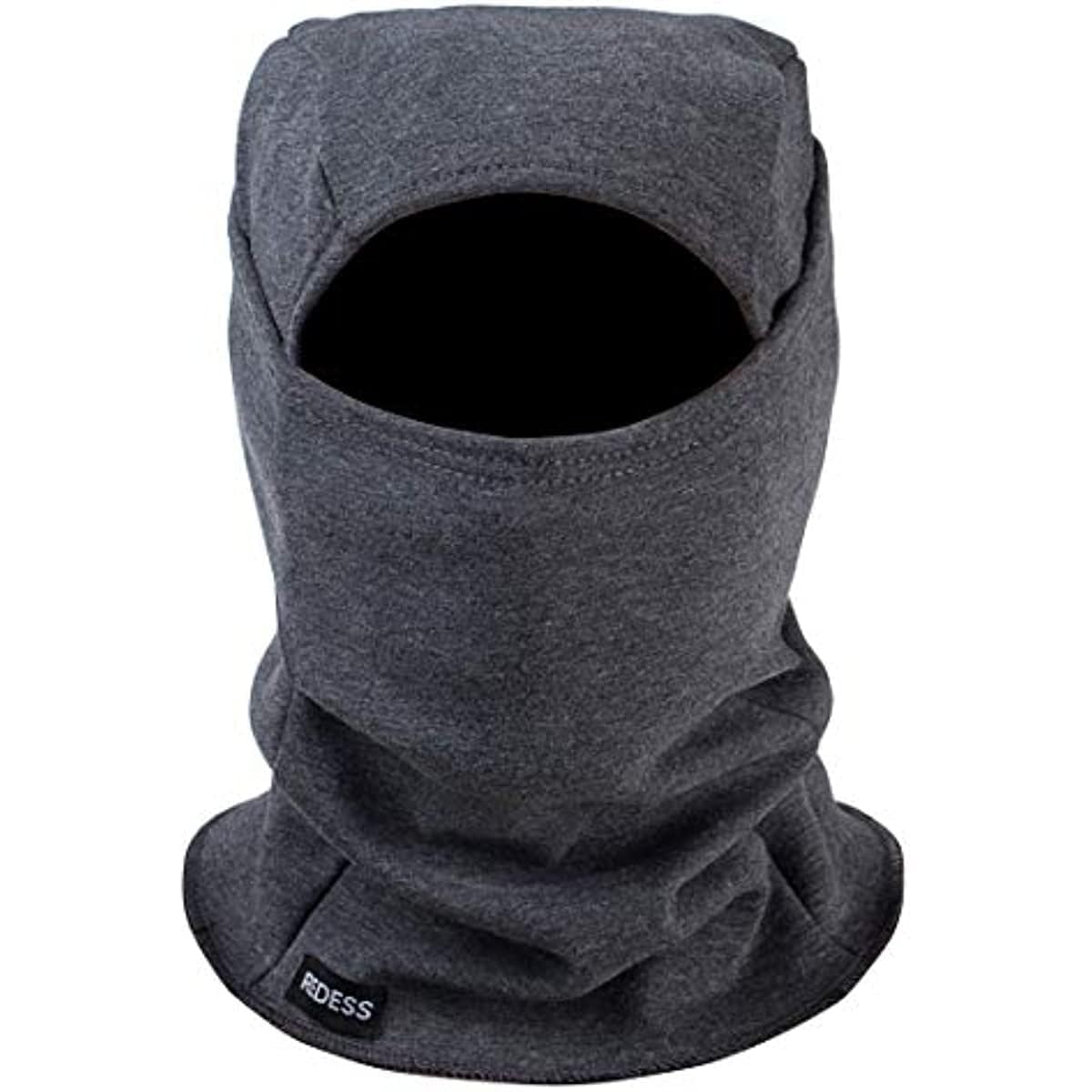 REDESS Balaclava Face Mask for Men/Women,Warm Fleece Windproof Ski Mask and Motorcycle,Warmer Winter Sports Cap Black