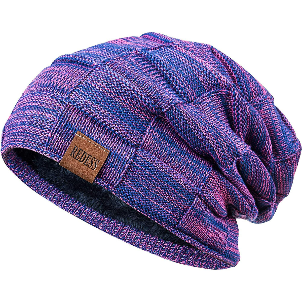 REDESS Beanie Hat for Men and Women Winter Warm Hats Knit Slouchy Thick Skull Cap