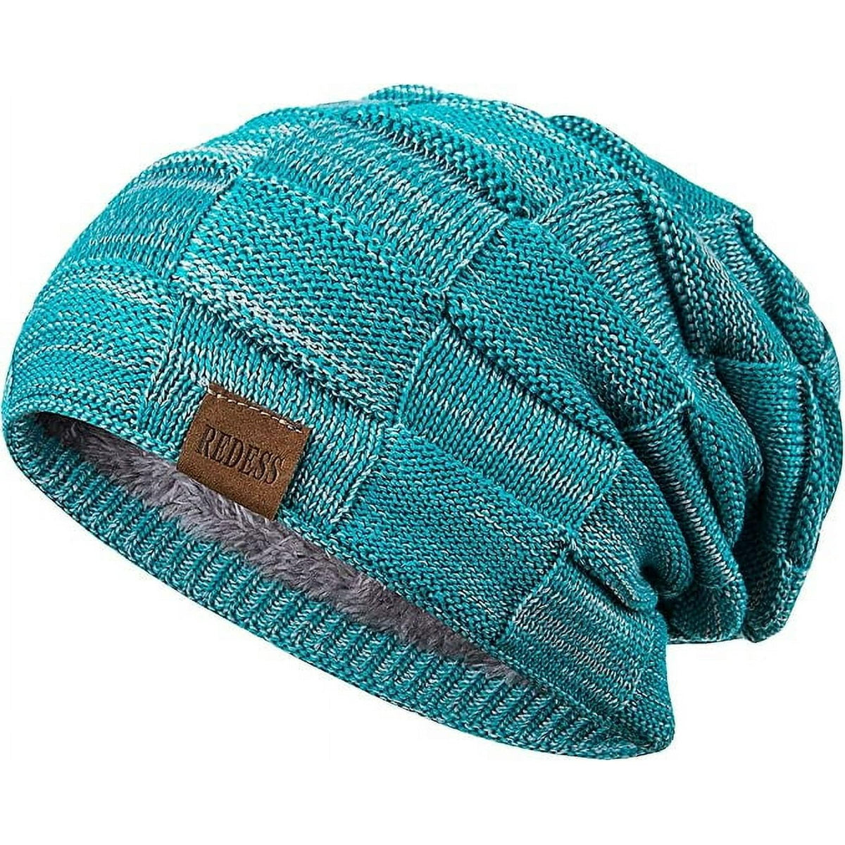 REDESS Beanie Hat for Men and Women Winter Warm Hats Knit Slouchy Thick Skull Cap