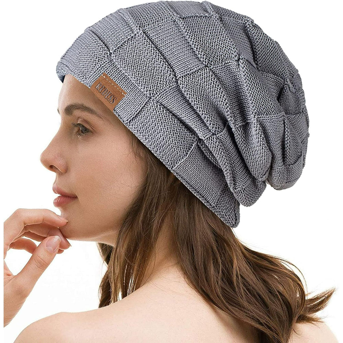 REDESS Beanie Hat for Men and Women Winter Warm Hats Knit Slouchy Thick Skull Cap