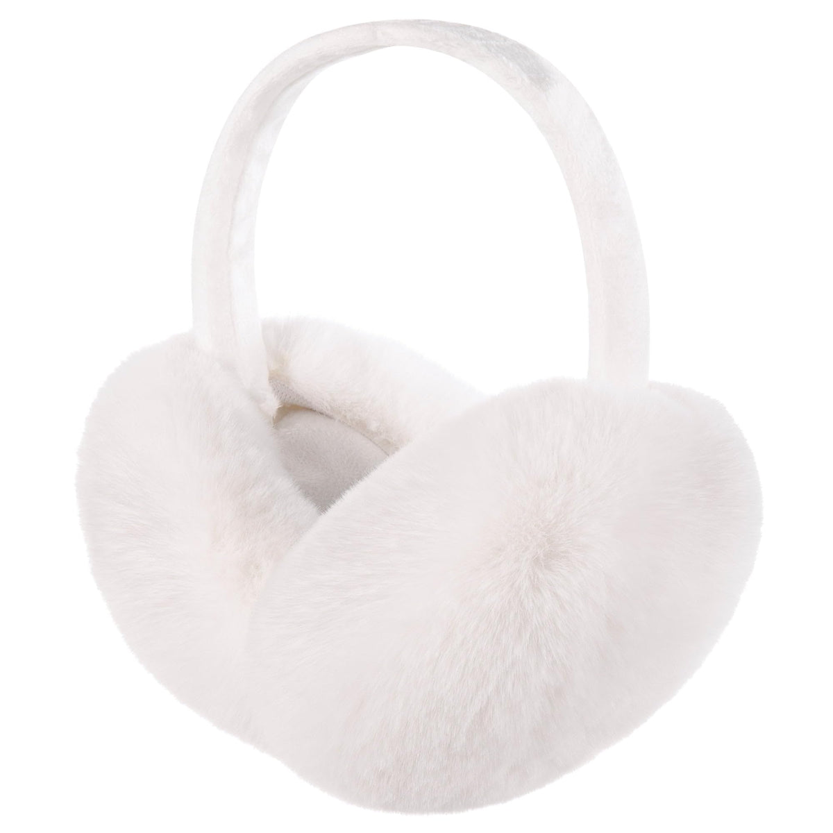 REDESS Winter Ear Warmers for Women Girls Faux Fur Cute Foldable Warm Earmuffs