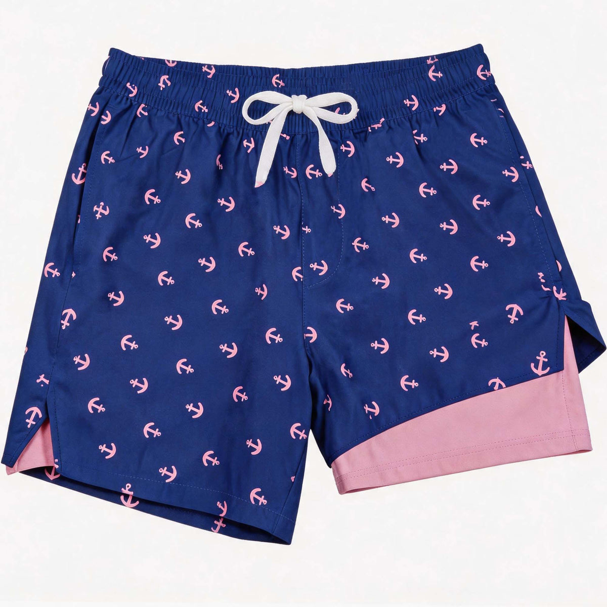 REDESS Mens Swim Trunks with Liner, Mens Athletic Running Workout Shorts 6" Inseam, Sizes S-2XL