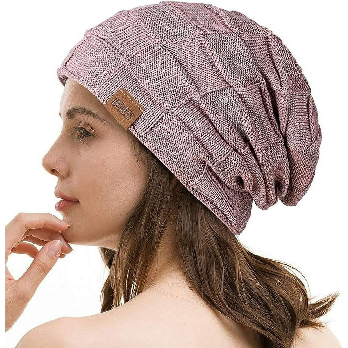 REDESS Beanie Hat for Men and Women Winter Warm Hats Knit Slouchy Thick Skull Cap