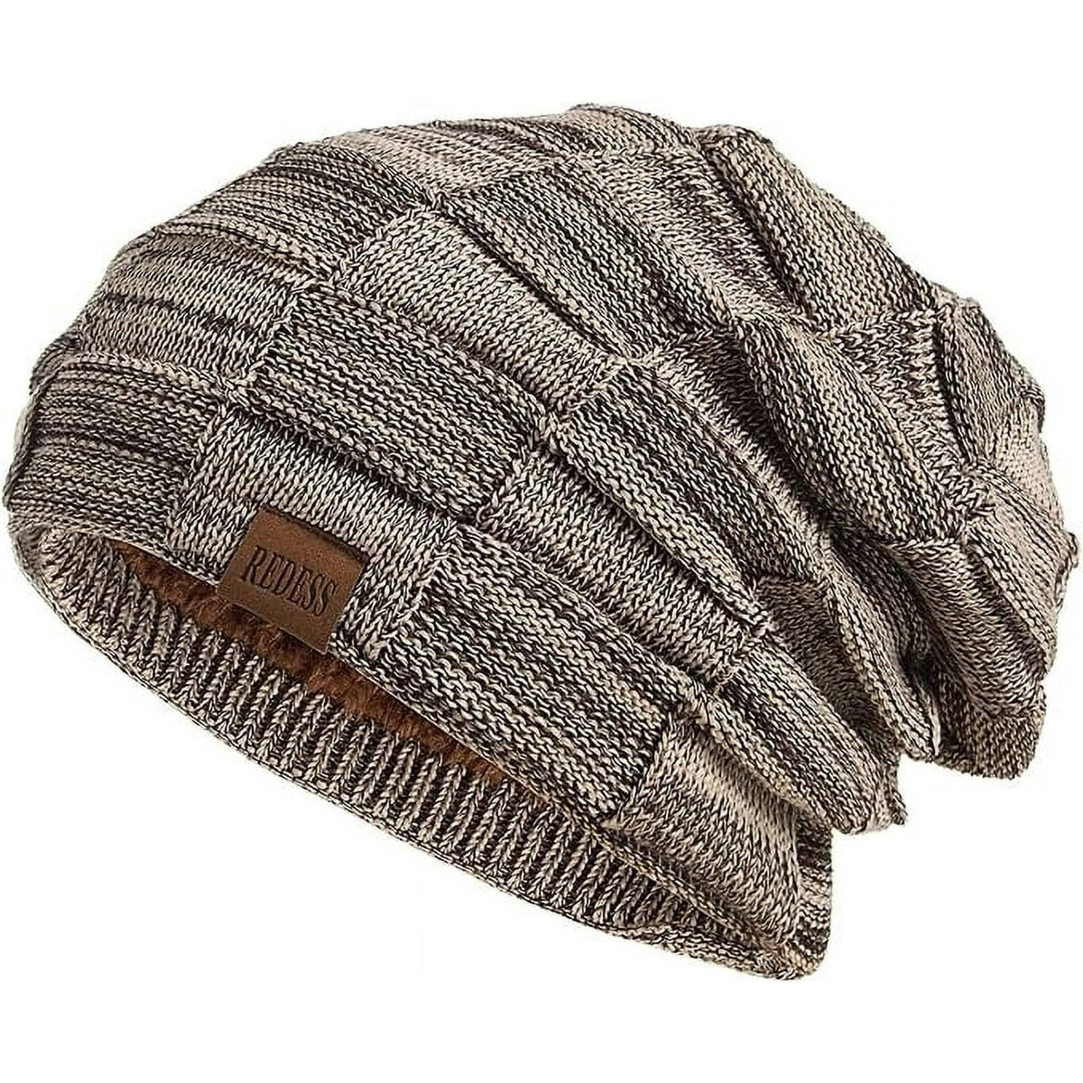 REDESS Beanie Hat for Men and Women Winter Warm Hats Knit Slouchy Thick Skull Cap
