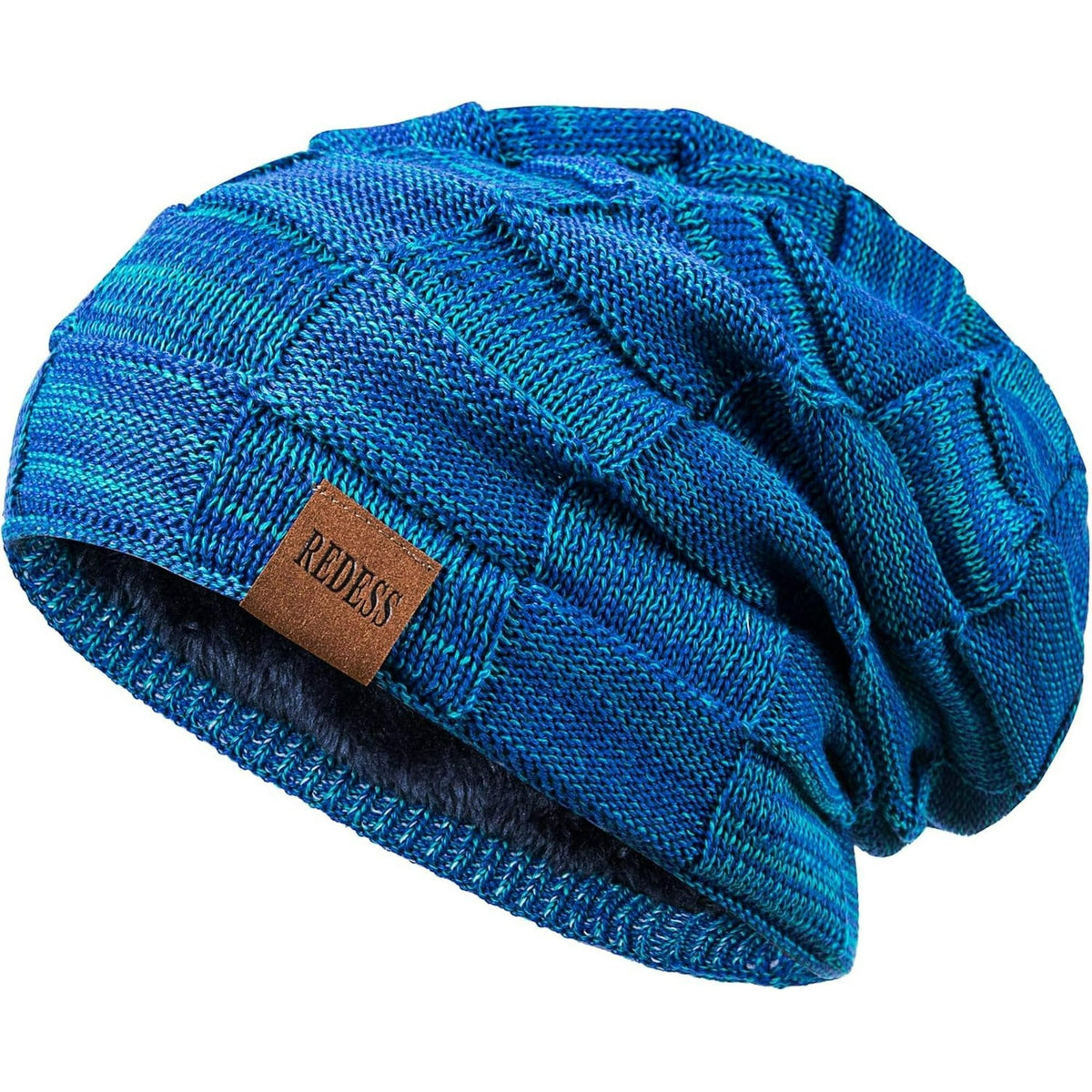 REDESS Beanie Hat for Men and Women Winter Warm Hats Knit Slouchy Thick Skull Cap