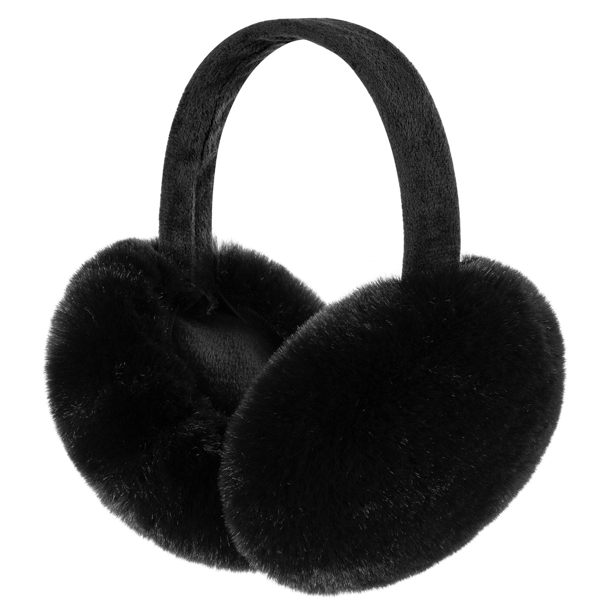 REDESS Winter Ear Warmers for Women Girls Faux Fur Cute Foldable Warm Earmuffs